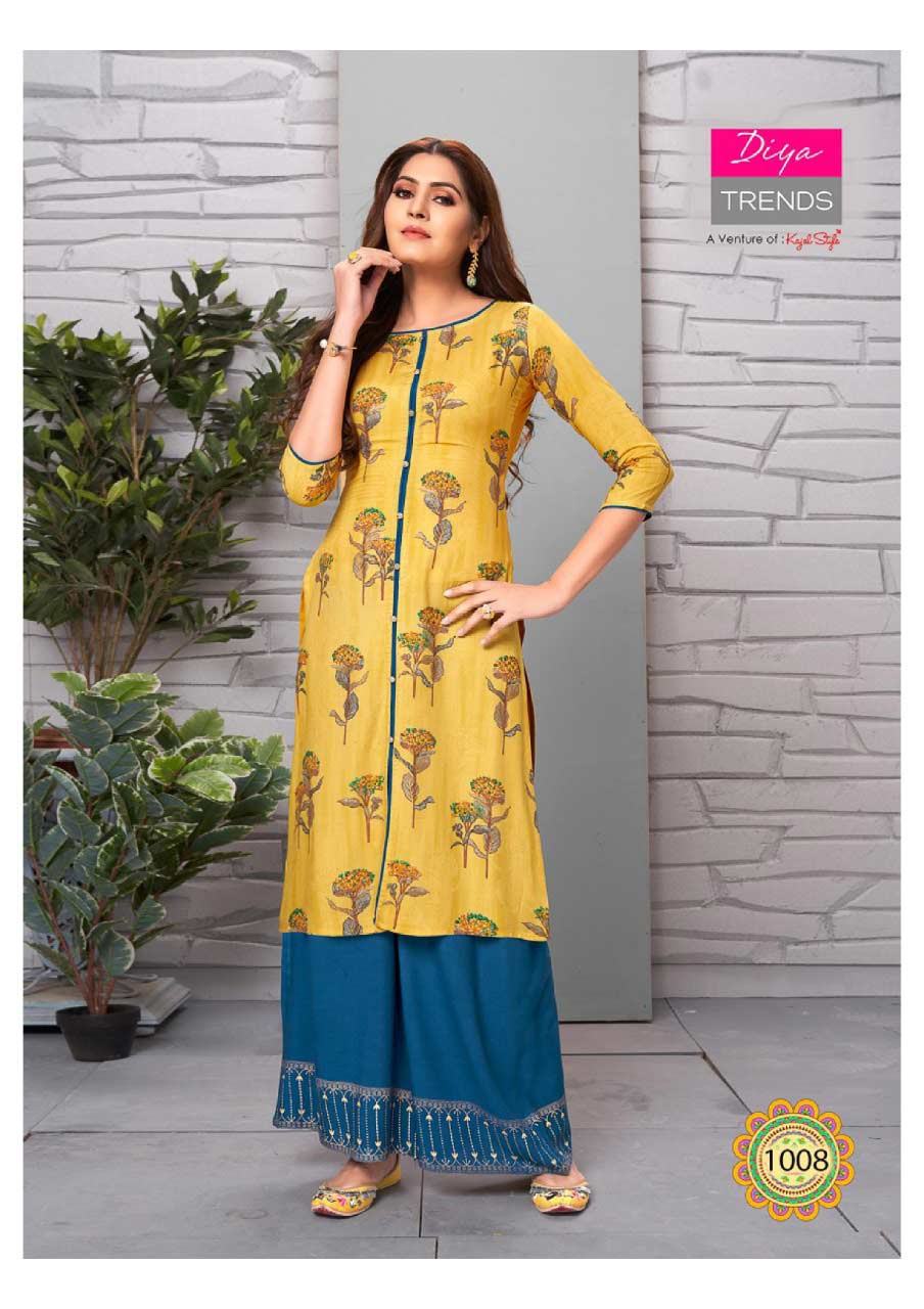 Sparkle Vol-1 Diya Trends Wholesale Kurti Sparkle Vol-1 Diya Trends Wholesale Kurti